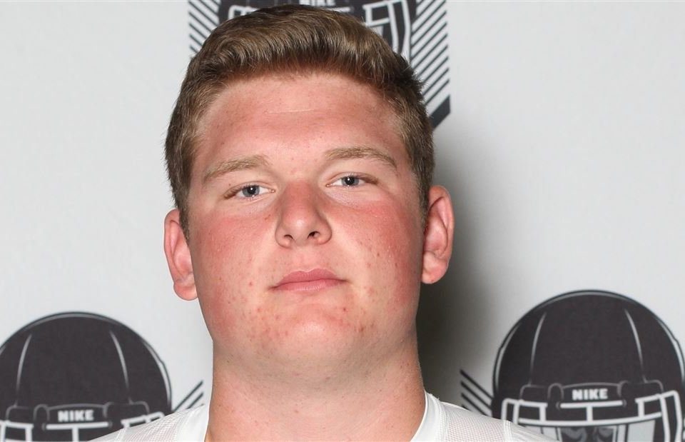 Deer Creek (Okla.) offensive tackle Daxton Byers. (Photo courtesy 247Sports)