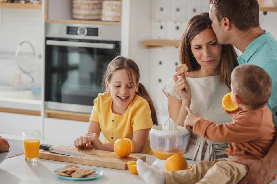 family breakfast