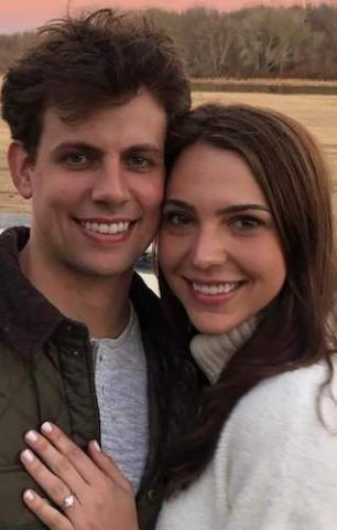 Grace Ingram and her husband Josh smiling together